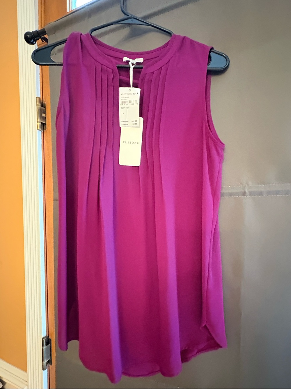 NWT Pleione  Women's Sleeveless Tank